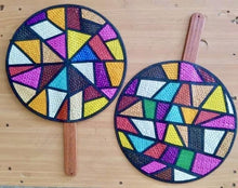 Load image into Gallery viewer, Colorful sabutan fans - Claire's Handicrafts