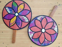 Load image into Gallery viewer, Colorful sabutan fans - Claire's Handicrafts