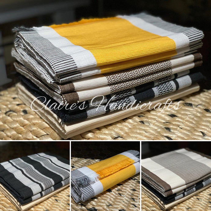 Inabel table runner and placemat...