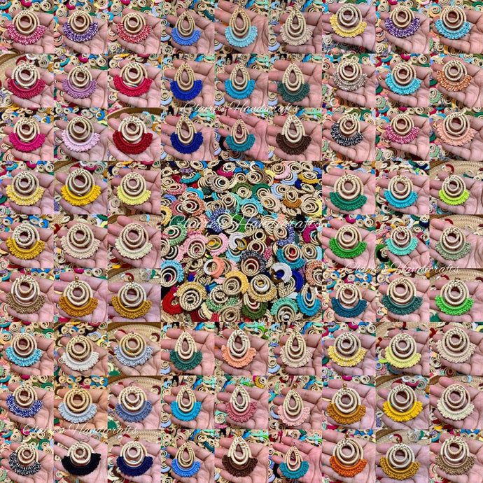 Replenished our bestseller crochet earrings....