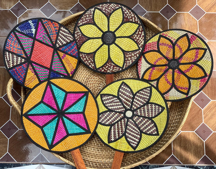 Handwoven sabutan fans #sabutan #sabutanfans...