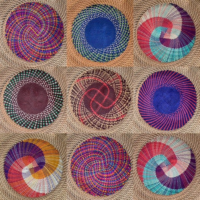 Handwoven sabutan placemats #sabutan #placemats...