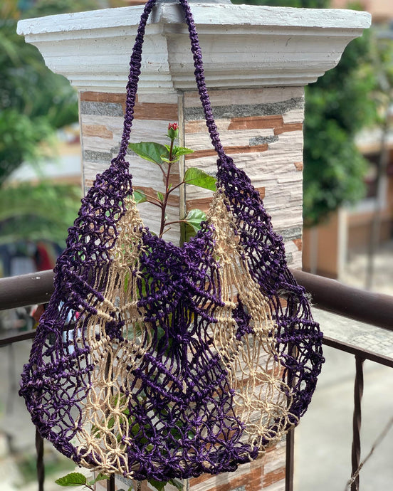 Macrame abaca bags #macramebag #abacabag...