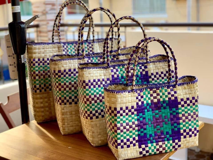 Handwoven pandan bayong bags #bayong...