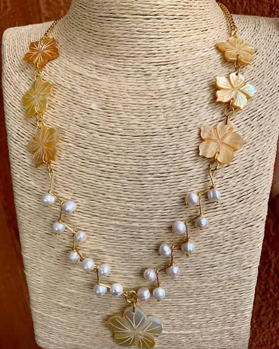 Mother of pearl and fresh...