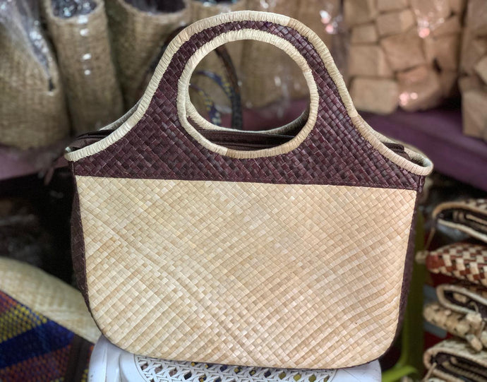 New design. Handwoven pandan bags....