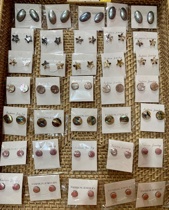 145 pairs of assorted earrings...