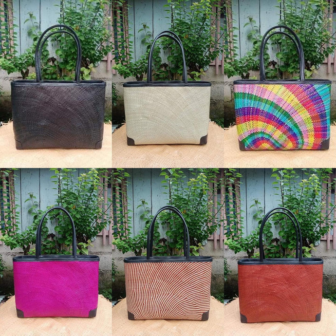 Restocked handwoven sabutan bags. #handwovenbagsupplier...