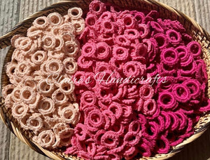 Crocheted rings