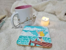 Load image into Gallery viewer, Hand-painted cork coasters
