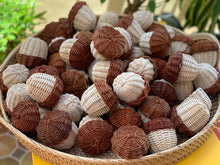 Load image into Gallery viewer, Handwoven acorns
