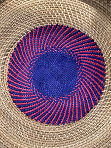 Handwoven sabutan placemats