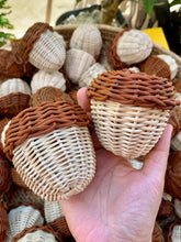 Load image into Gallery viewer, Handwoven acorns
