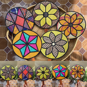 Colorful sabutan fans