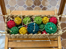 Load image into Gallery viewer, Christmas ornaments rattan balls
