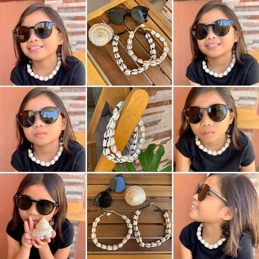 Cowrie necklaces