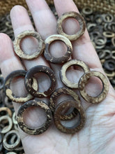Load image into Gallery viewer, Coconut shell rings
