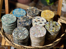 Load image into Gallery viewer, Abalone coasters
