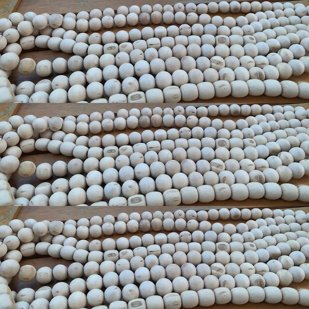 Hardwood wooden beads