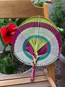 Handwoven sabutan fans