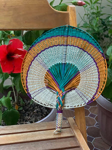 Handwoven sabutan fans