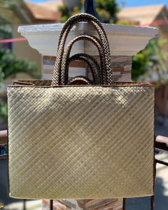 Set of 4 pandan bayong bags