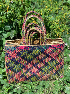 Set of 4 pandan bayong bags