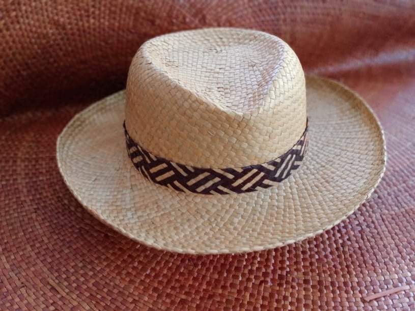 Handwoven sabutan men’s hat