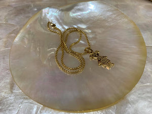 Stainless steel gold necklaces