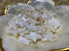 Load image into Gallery viewer, Hand-carved star-shaped river shells charms
