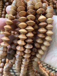 Hardwood wooden beads