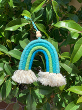 Load image into Gallery viewer, Macrame rainbow decorative hangers or car diffusers
