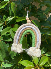 Load image into Gallery viewer, Macrame rainbow decorative hangers or car diffusers

