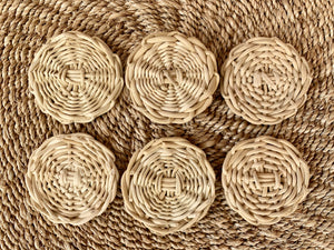 Round rattan pieces (5cm)