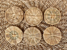 Load image into Gallery viewer, Round rattan pieces (4cm)
