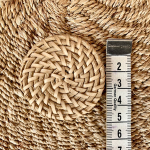 Round rattan pieces (5cm)