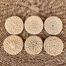 Load image into Gallery viewer, Round rattan pieces (4cm)
