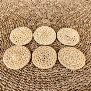 Round rattan pieces (4cm)