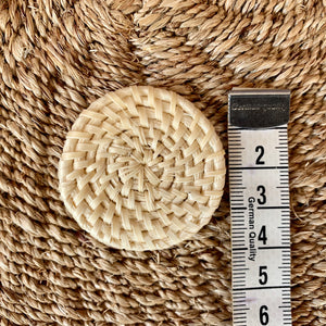 Round rattan pieces (4cm)