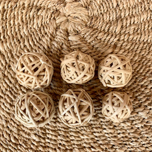 Ball rattan pieces (3cm)