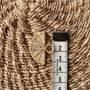 Fan rattan pieces (2.5cm x 3.5cm)