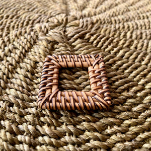 Square rattan pieces (4cm)