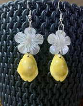 Load image into Gallery viewer, Mother of pearl earrings - Claire&#39;s Handicrafts
