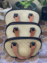 Load image into Gallery viewer, Set of 3 pandan bags - Claire&#39;s Handicrafts

