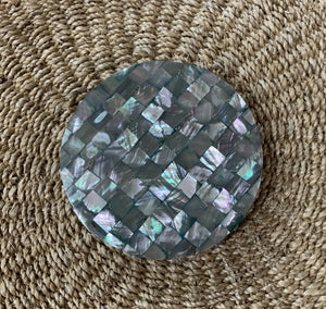 Mother of pearl coasters - Claire's Handicrafts