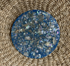 Mother of pearl coasters - Claire's Handicrafts