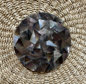 Mother of pearl coasters - Claire's Handicrafts