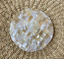 Load image into Gallery viewer, Mother of pearl coasters - Claire&#39;s Handicrafts

