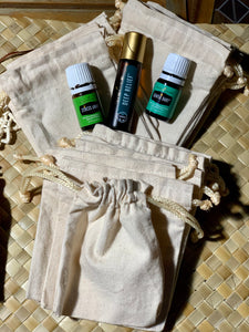 Canvas pouches