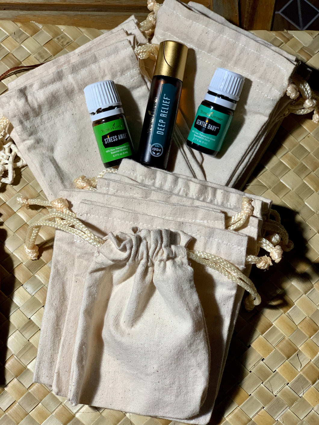 Canvas pouches